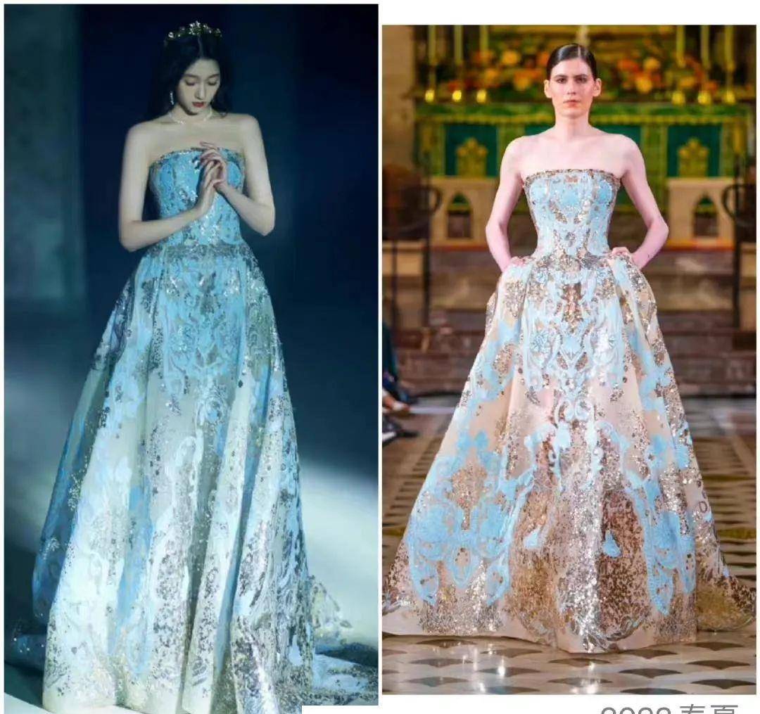 服装 85花盛典同台争艳！杨幂接连换三套服装，刘诗诗、唐嫣紧随其后