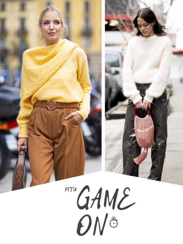 毛衣 又到穿毛衣的季节了，学会这3种搭配方式，演绎精致慵懒法式风