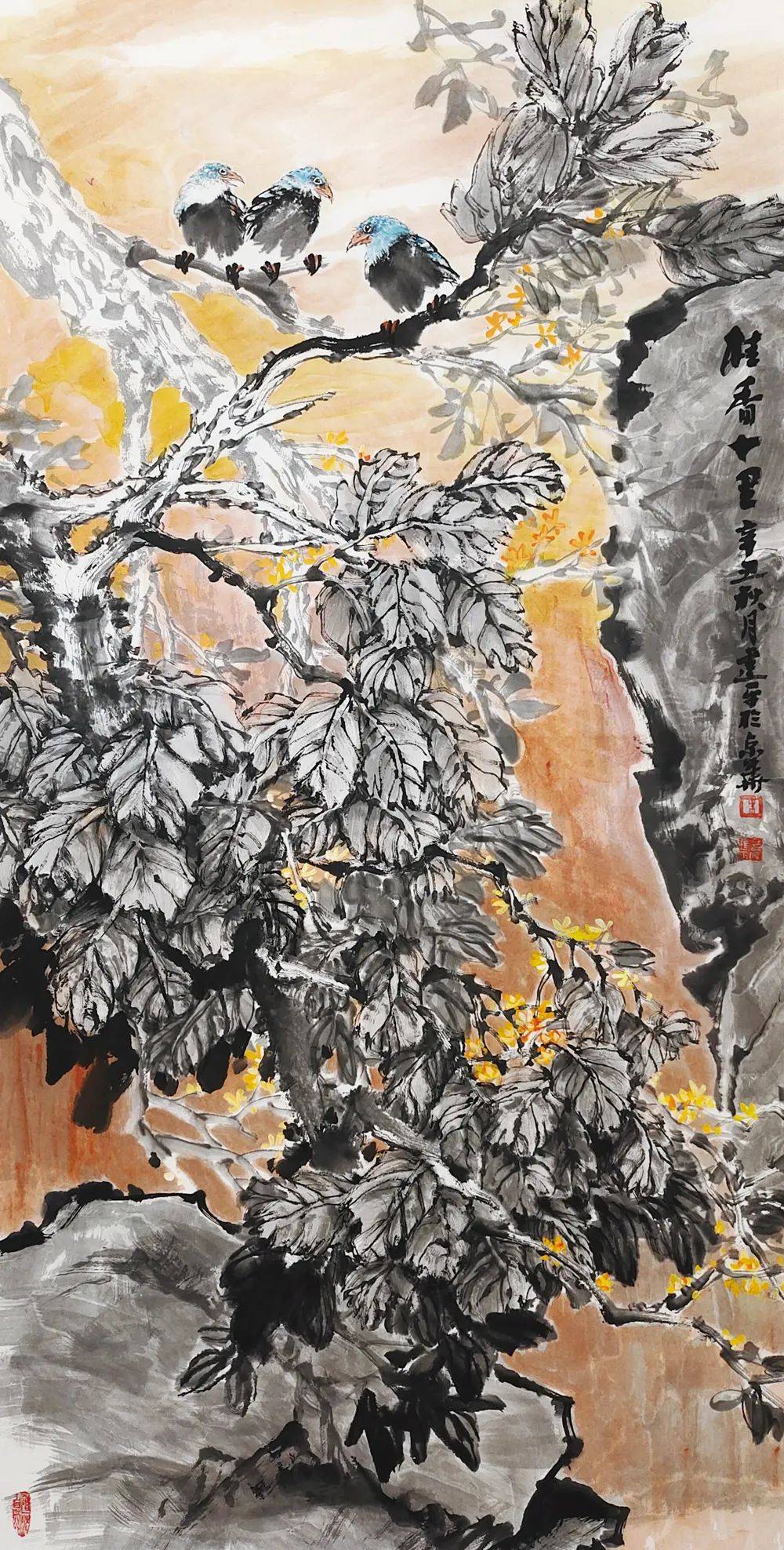 中华艺术家杂志社‖朱建平花鸟画作品欣赏_中国