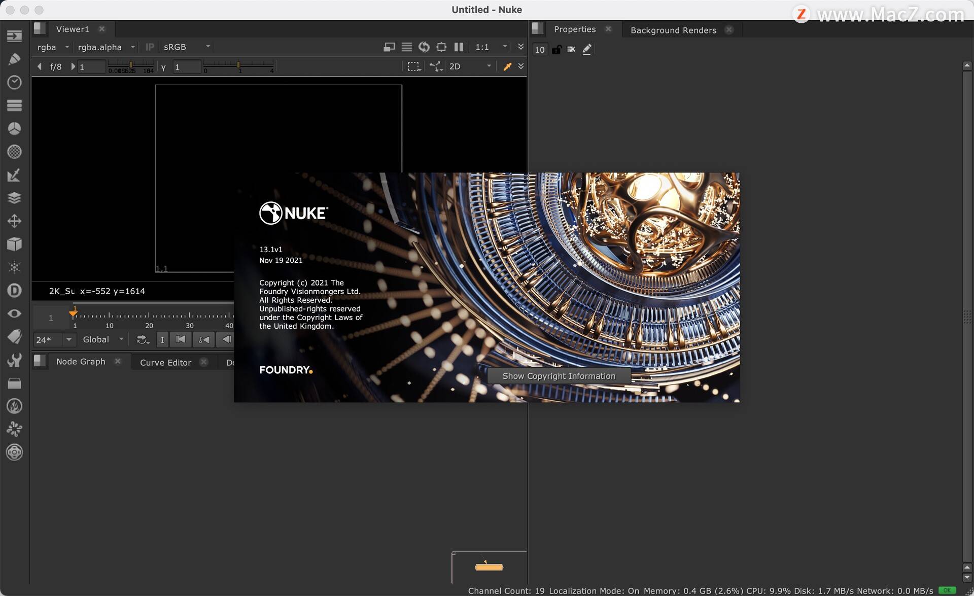 nuke    for mac(电影特效合成软件)
