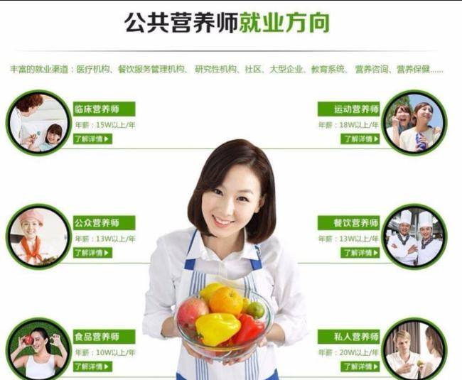 到底什么是公共营养师看完你就知道价值所在了
