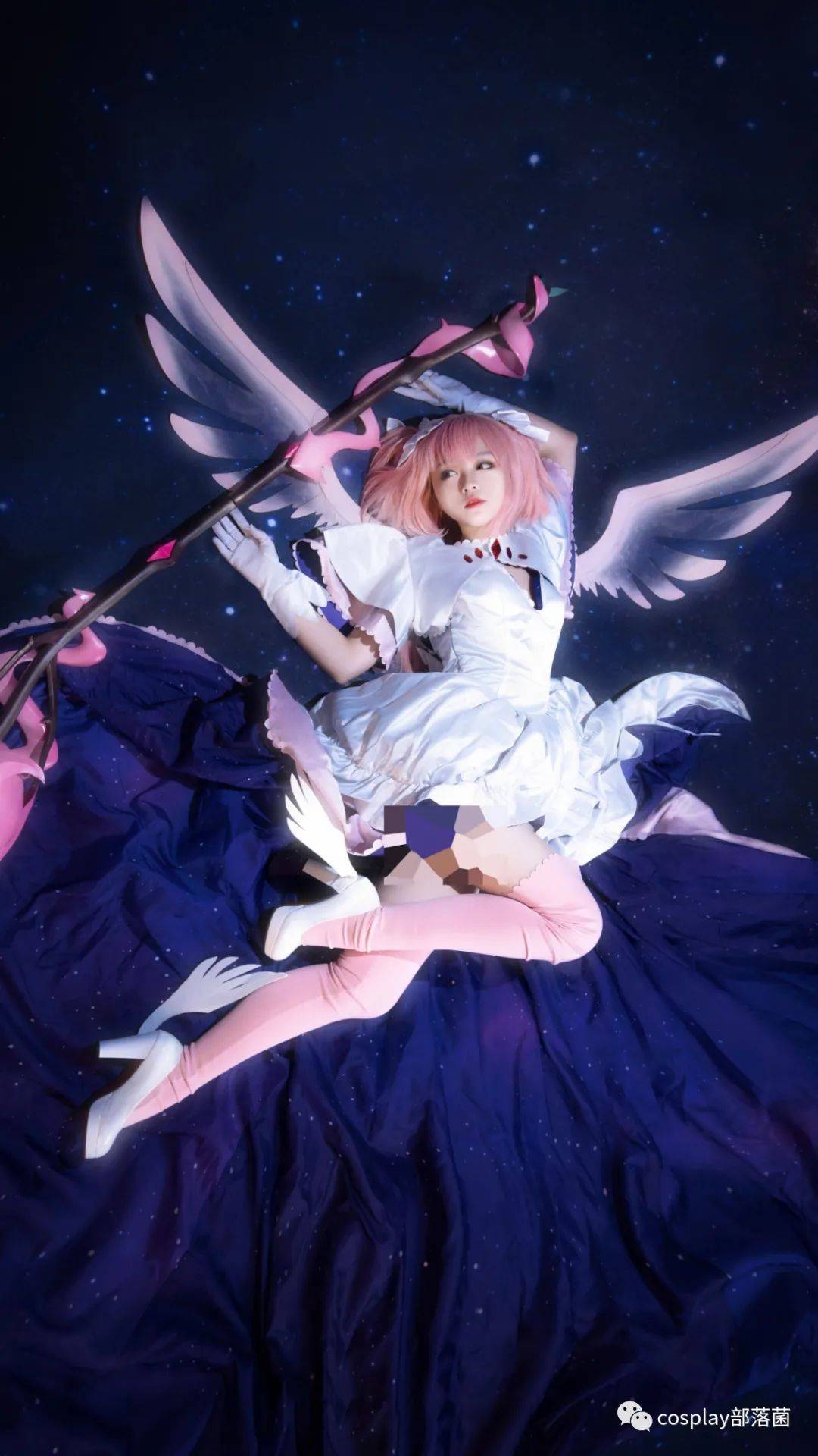 cos魔法少女小圆鹿目圆香圆环之理cos正片g44不会受伤