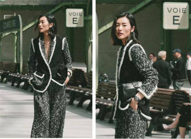 套装 女人过了40岁别瞎穿，今冬流行的“小香风”，过年照着穿就很洋气