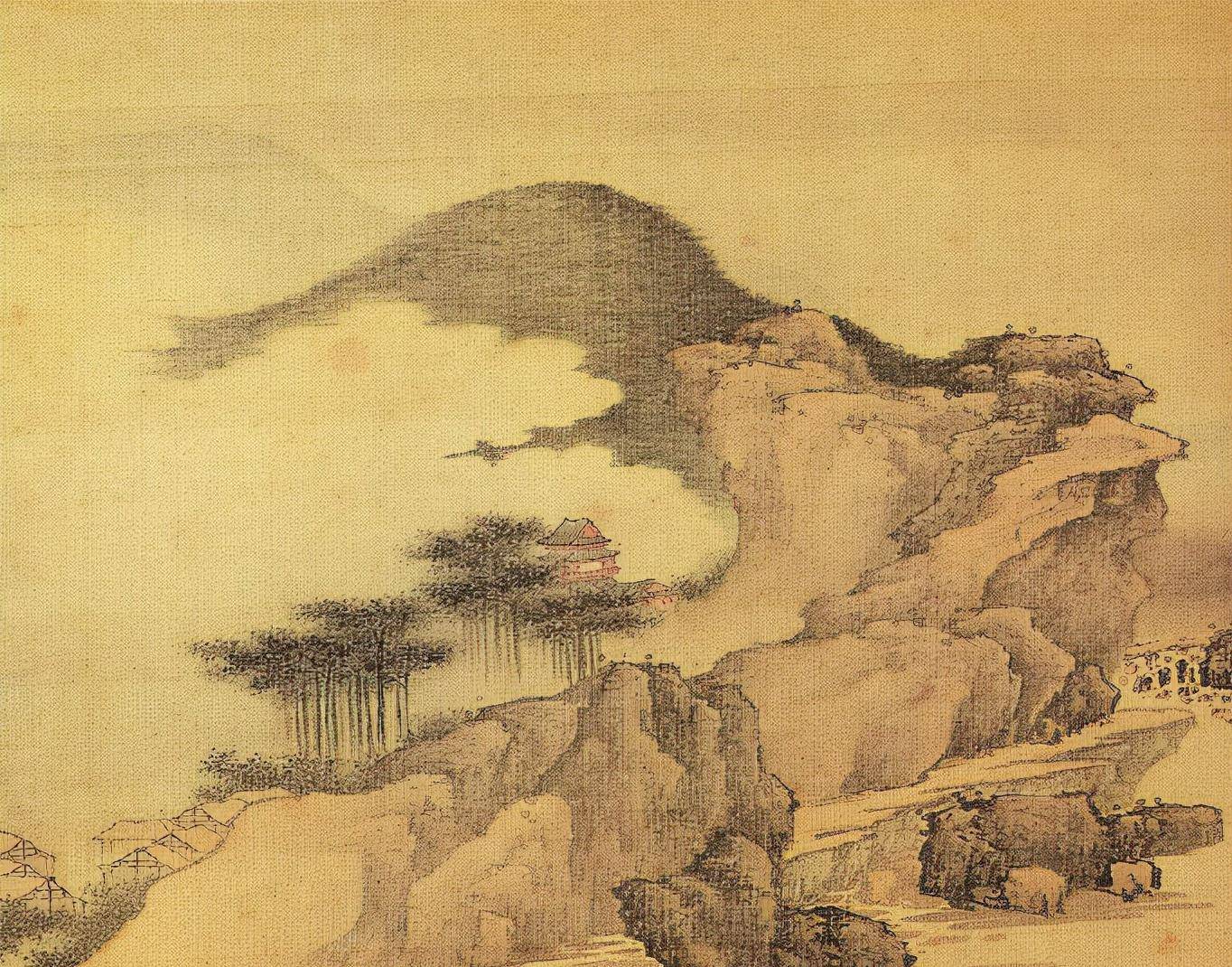 樊圻山水小册欣赏:笔法淡远且恬静,堪称不可多得的珍品_作品_绘画