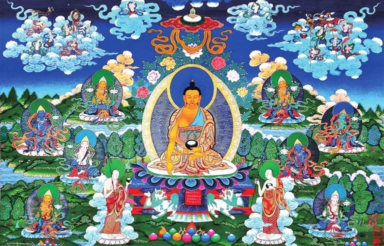《八大随佛弟子》