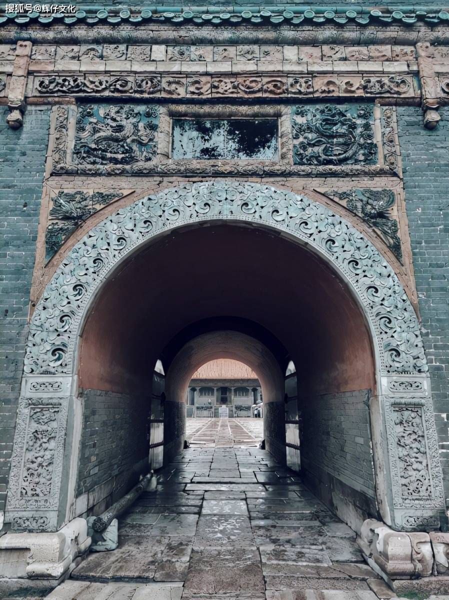 老照片:四百年前的沈阳故宫_故宫博物院_大政殿_皇太极