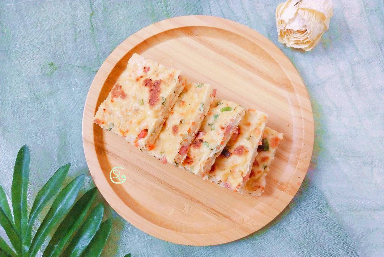 加入适量|早餐简单做法,筷子一搅,蓬松暄软,营养丰富超好吃