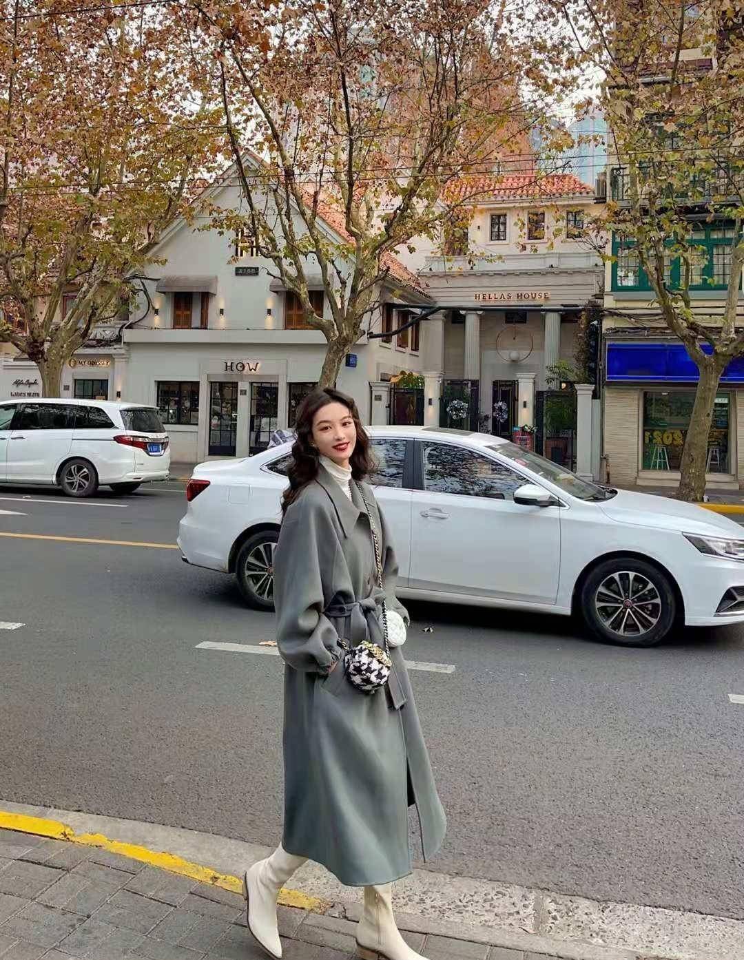 黑色 冬天大衣精选：25-30岁女性大衣匹配方法，时尚个性穿出优雅气质