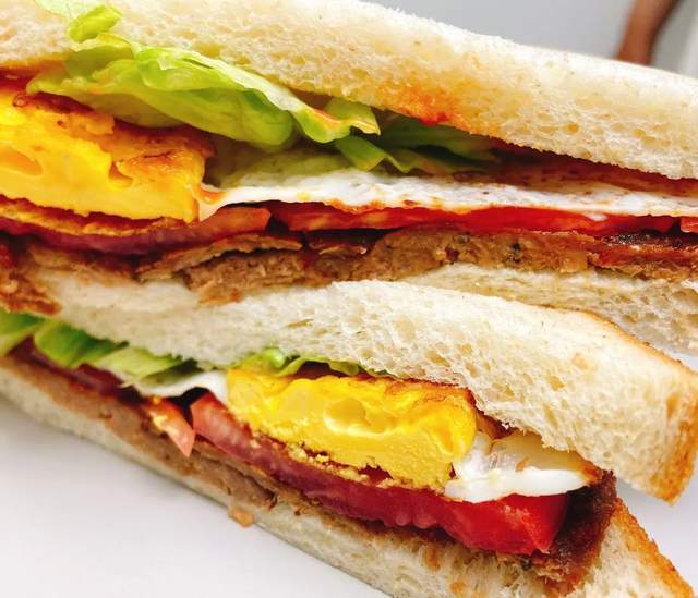 植物|快手早餐 - 三明治