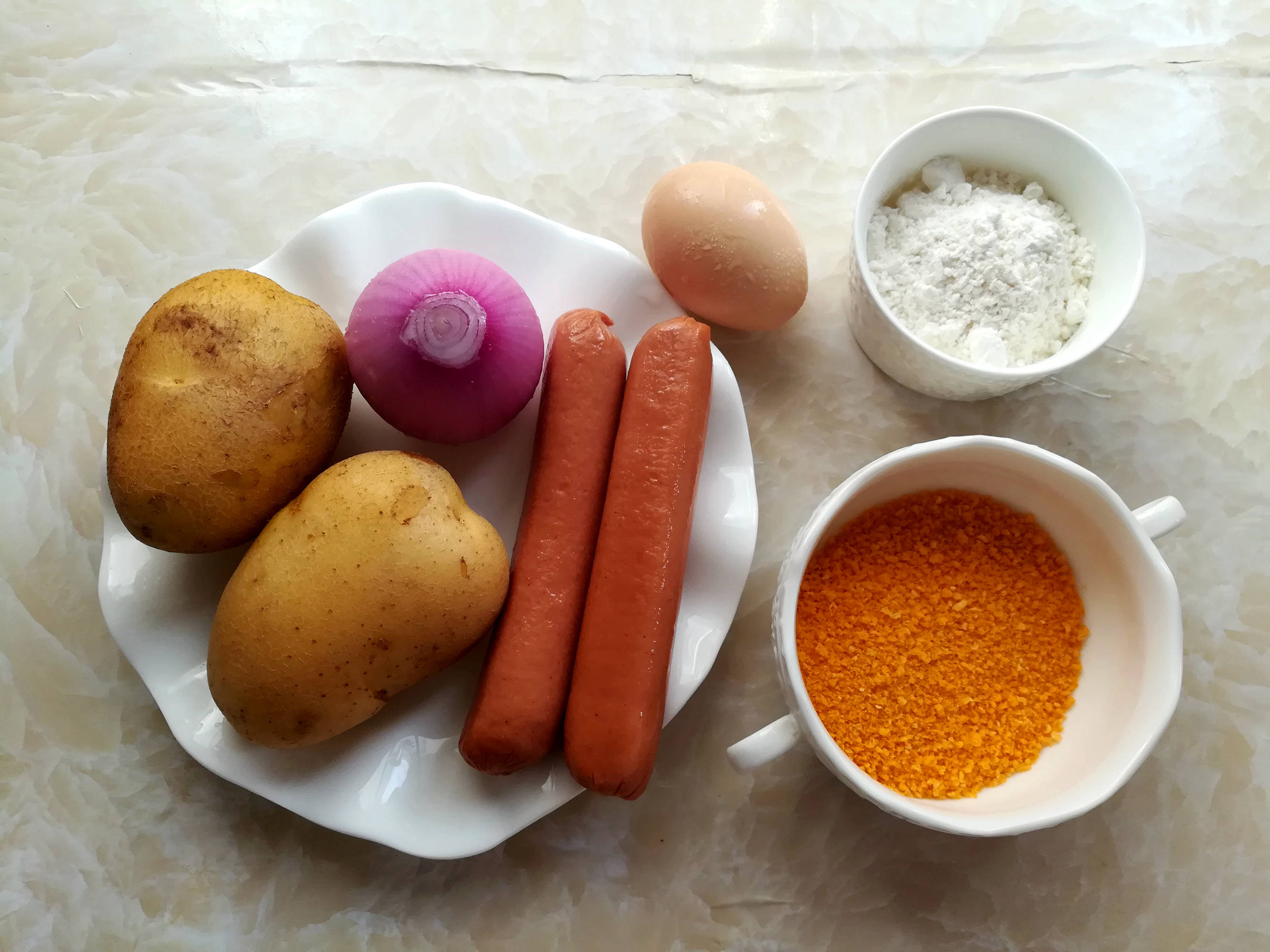 烤箱|土豆的神仙吃法，做成金黄酥脆的可乐饼，外酥里嫩