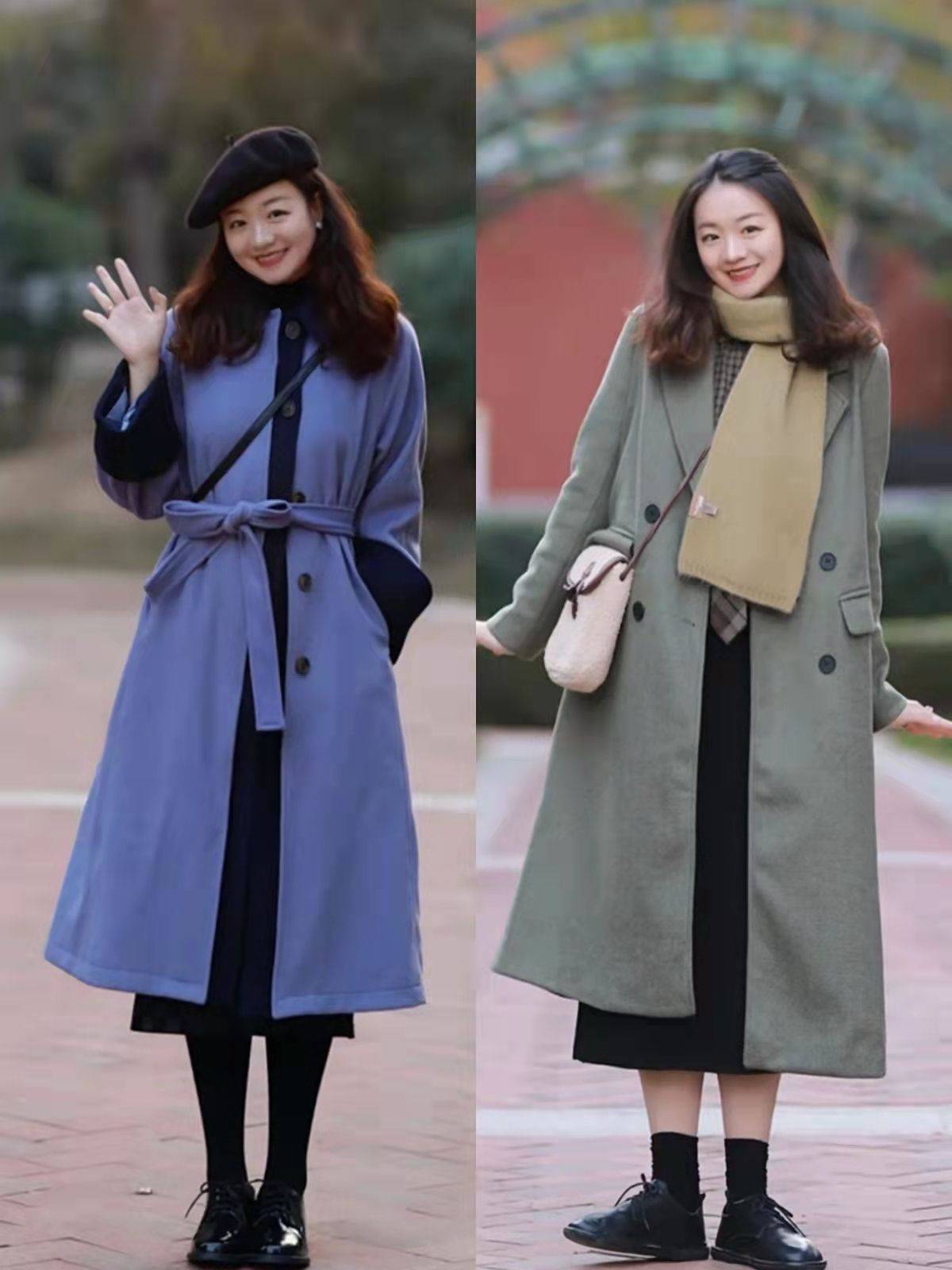 四个梨型身材穿搭公式,冬季个矮腿粗就这么穿,显高显瘦又显气质