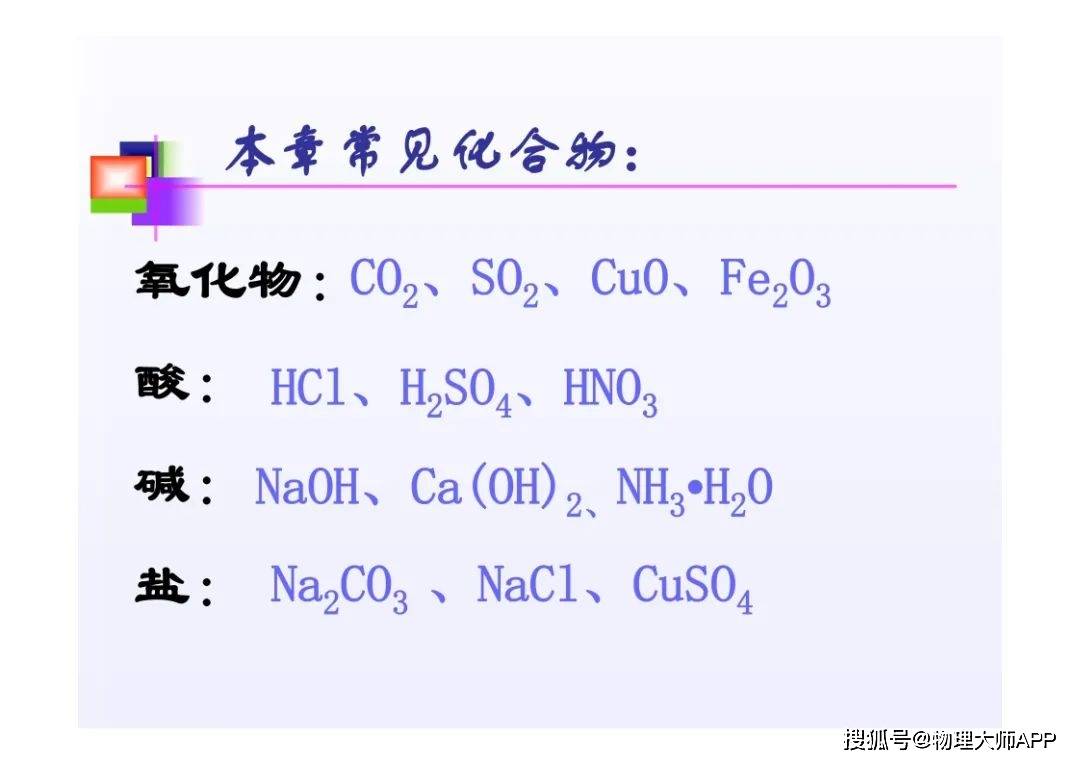 初中化学:盐碱酸知识点汇总,太全面啦!_app_物理_高中