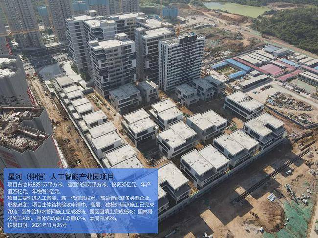 最新进展！仲恺人工智能产业园重点项目按下“快进键”