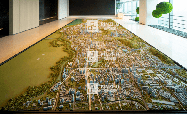 神秘的城市规划模型,原来是这样做出来的!_沙盘_建筑_比例