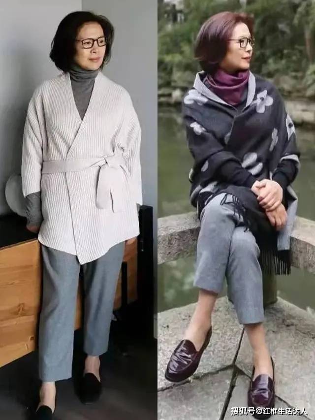 错误 60岁女人穿大衣，尽量少犯这“3个错误”，否则显矮显胖还掉气质