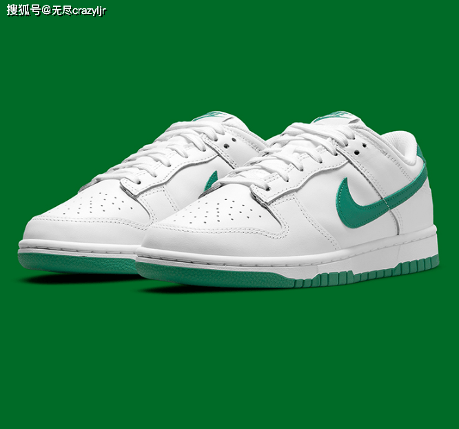 nike sb dunk low白绿色凯尔特人耐克休闲板鞋男女情侣dd1503