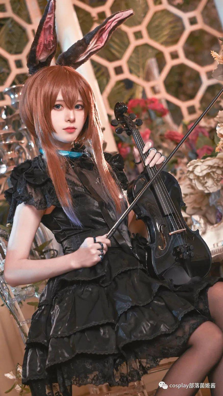 cos明日方舟阿米娅cos正片腥味猫罐