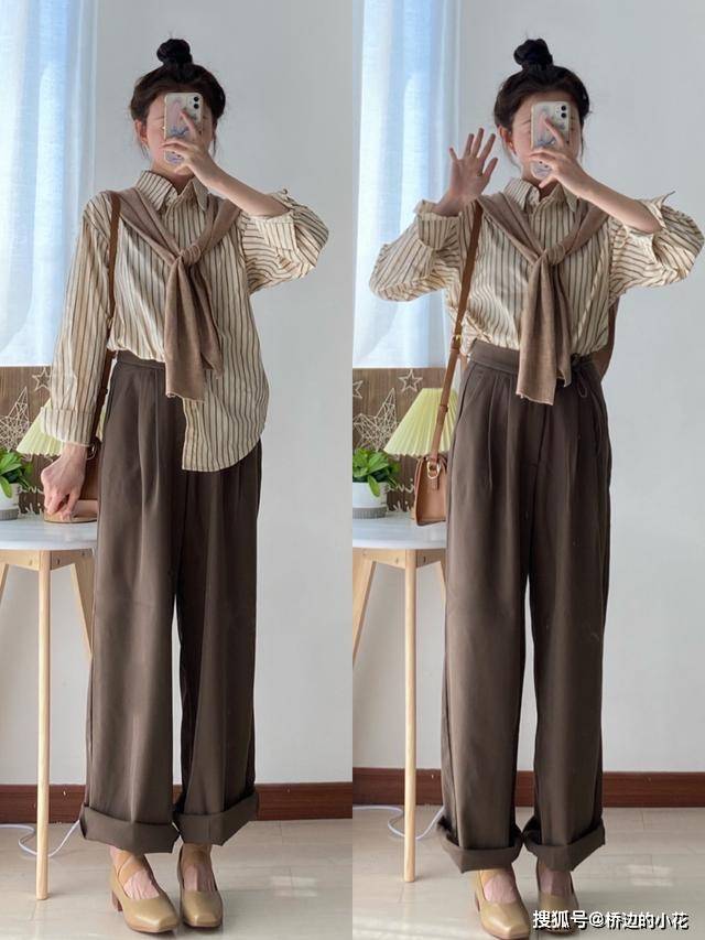 香芋 小个子穿长裤，怎么搭才显高？学会这几个穿搭套路，时髦还显高