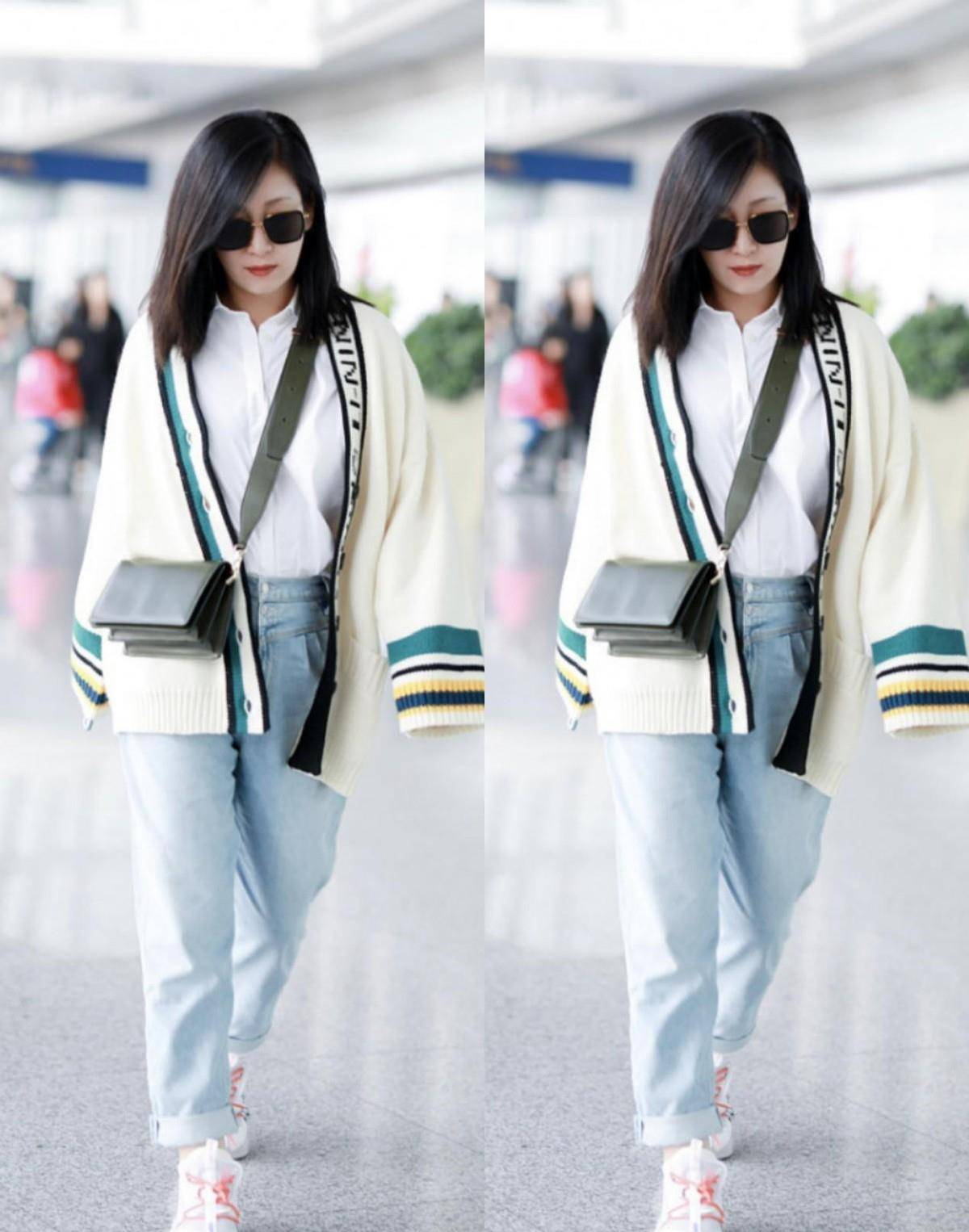 整体 冬天里怎能没有针织衫?学秦海璐的针织衫造型,优雅知性还减龄