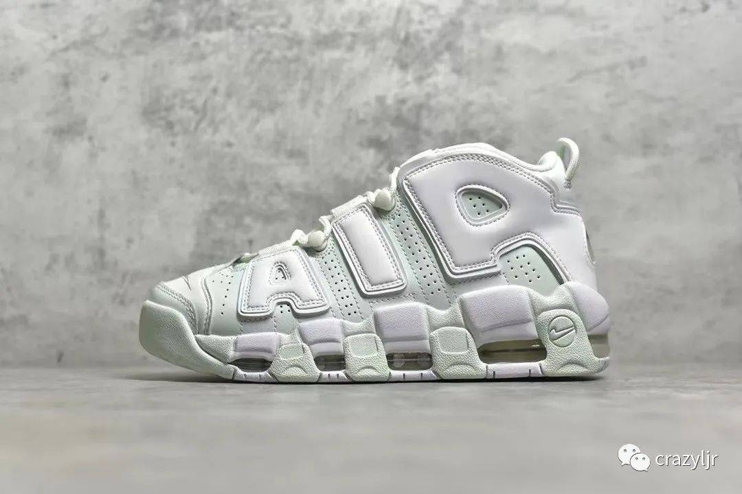 皮蓬 耐克 Nike Air More Uptempo Barley Green 大皮蓬系列大AIR”