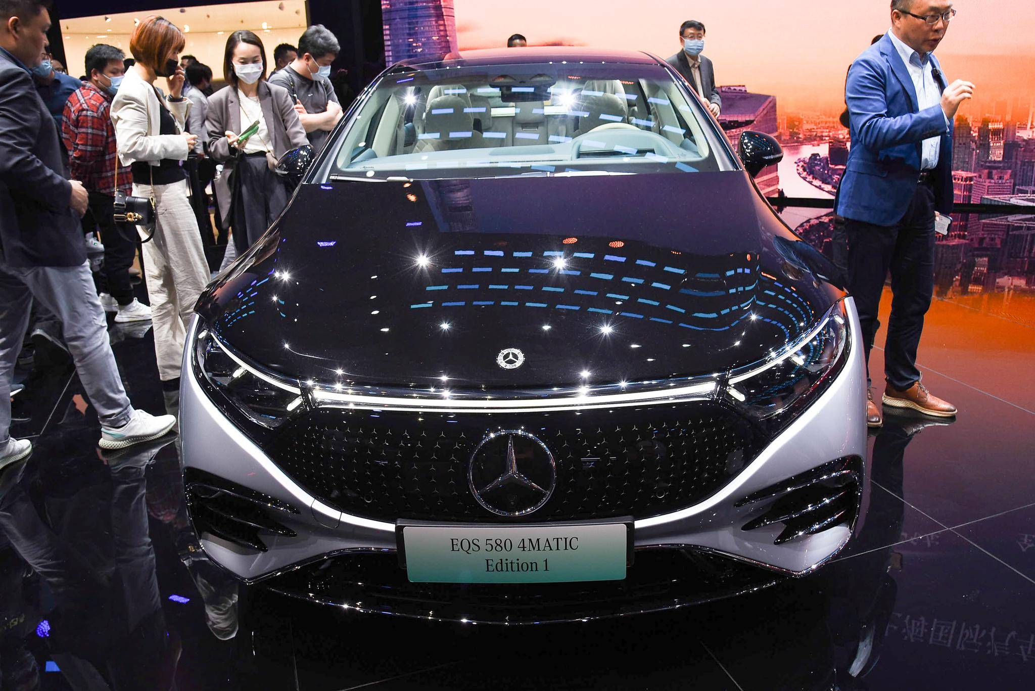 旗舰纯电动轿车奔驰eqs有望12月17日上市最高续航770km