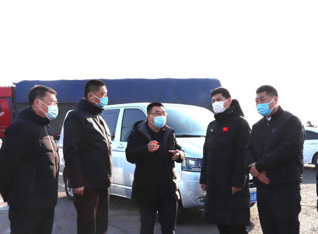 双城区委书记吕北罡督导检查疫情防控工作_生产_企业_一行