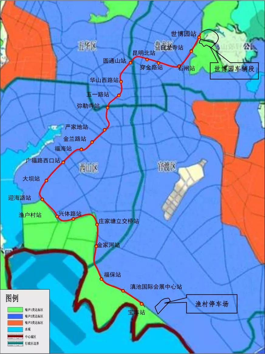 昆明軌道交通公司:地鐵7,8,9號線將分期建設!