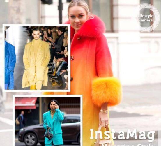 漂亮 今年漂亮女人选“彩色款”,时髦又多彩很亮丽