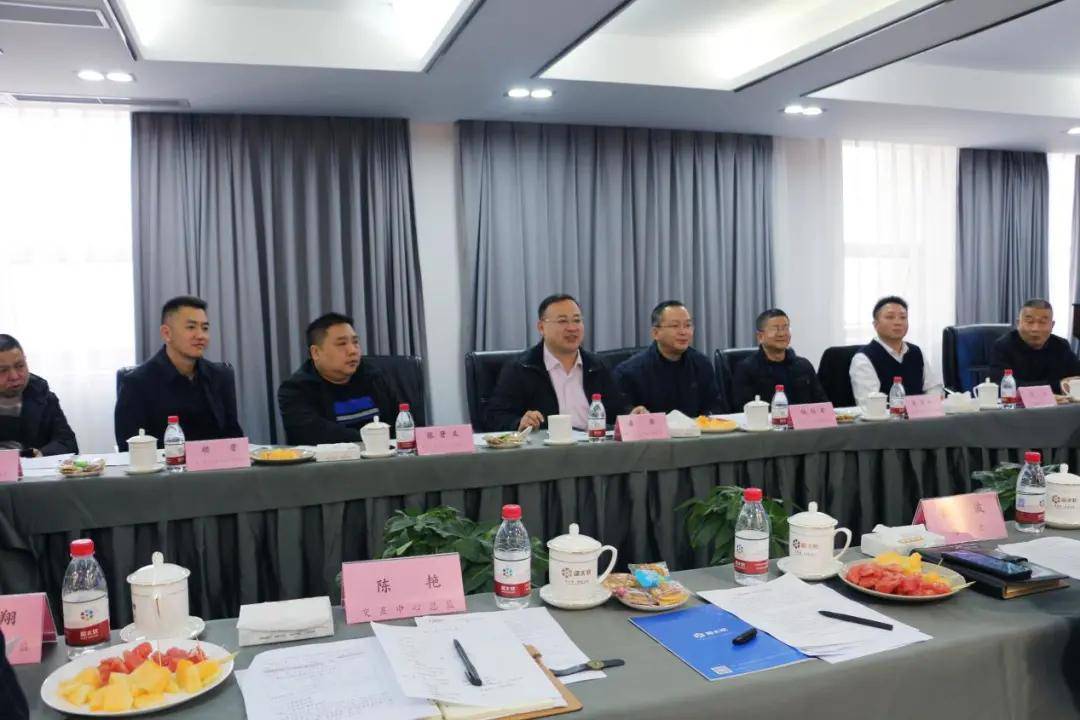 67四川省夹江县人民政府县长漆宾一行莅临我司考察座谈