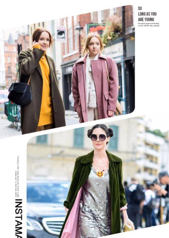 漂亮 今年漂亮女人选“彩色款”,时髦又多彩很亮丽