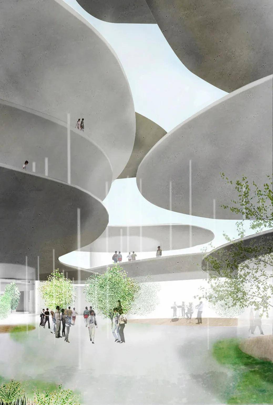 石上纯也新作 | "云上"舞台_花瓣_空间_景观