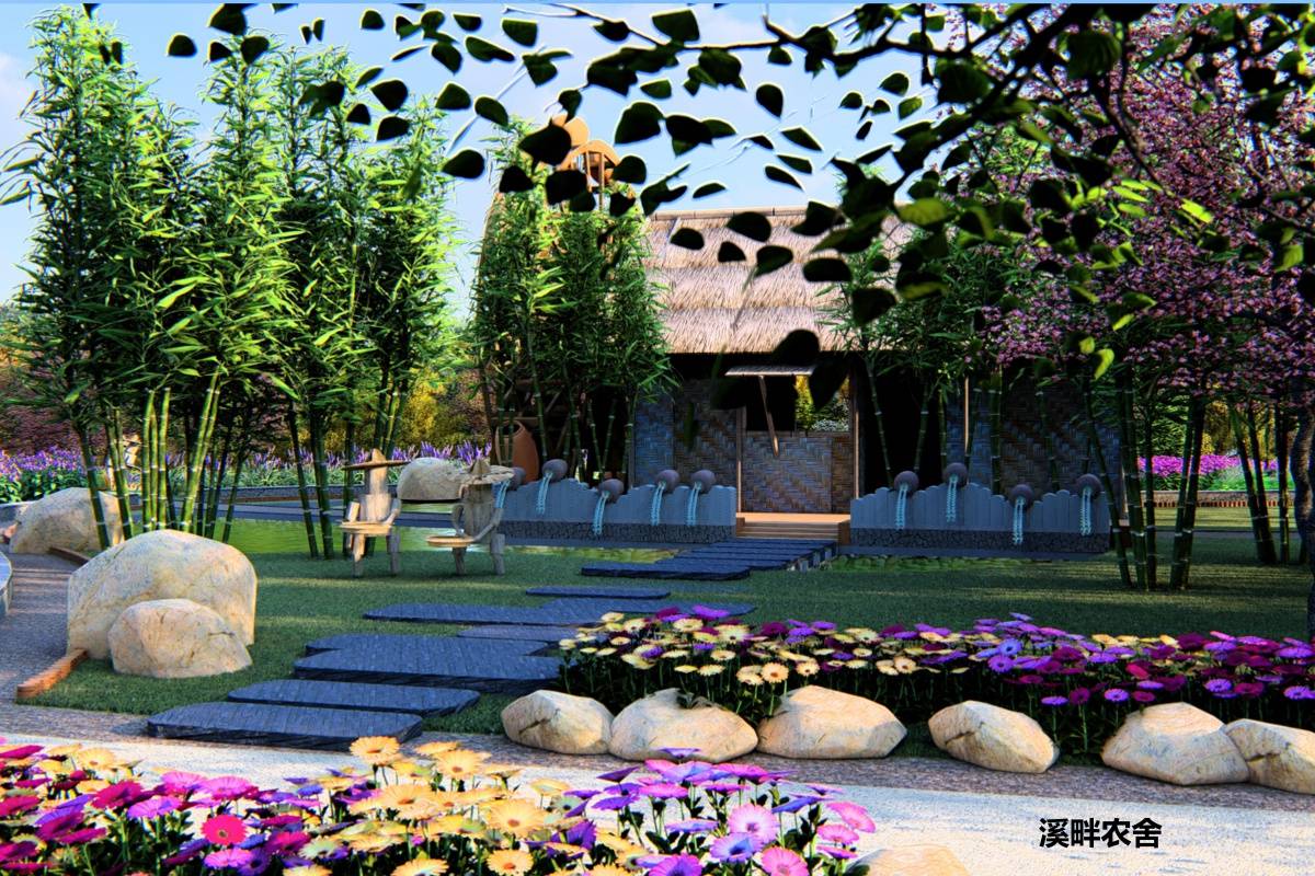 世界人居网精品丨江苏宜兴太华镇乾元村春风田园景观提升