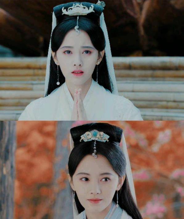 发型古装美女要想有仙气，头上怎能少得了，蝴蝶结和飘带？