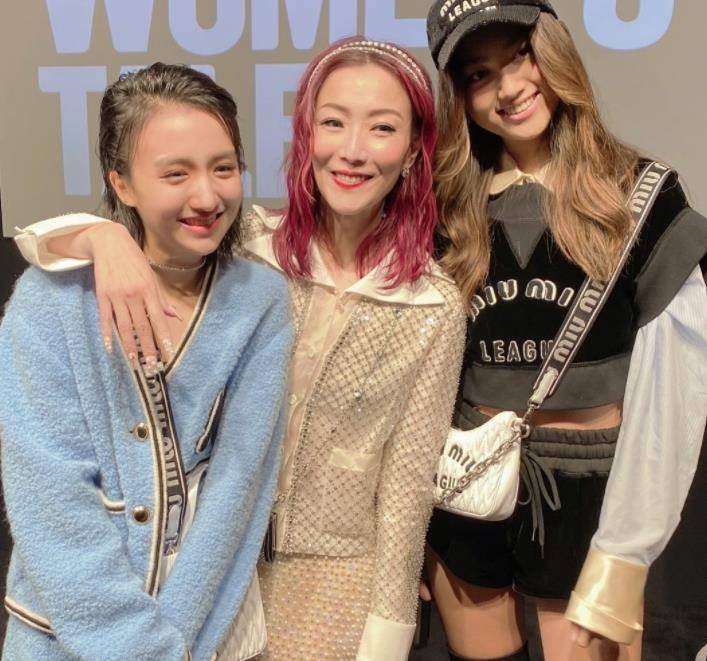 林恺铃 3位星二代同场比美!任达华女儿高挑出众,柏安妮爱女甜美可人