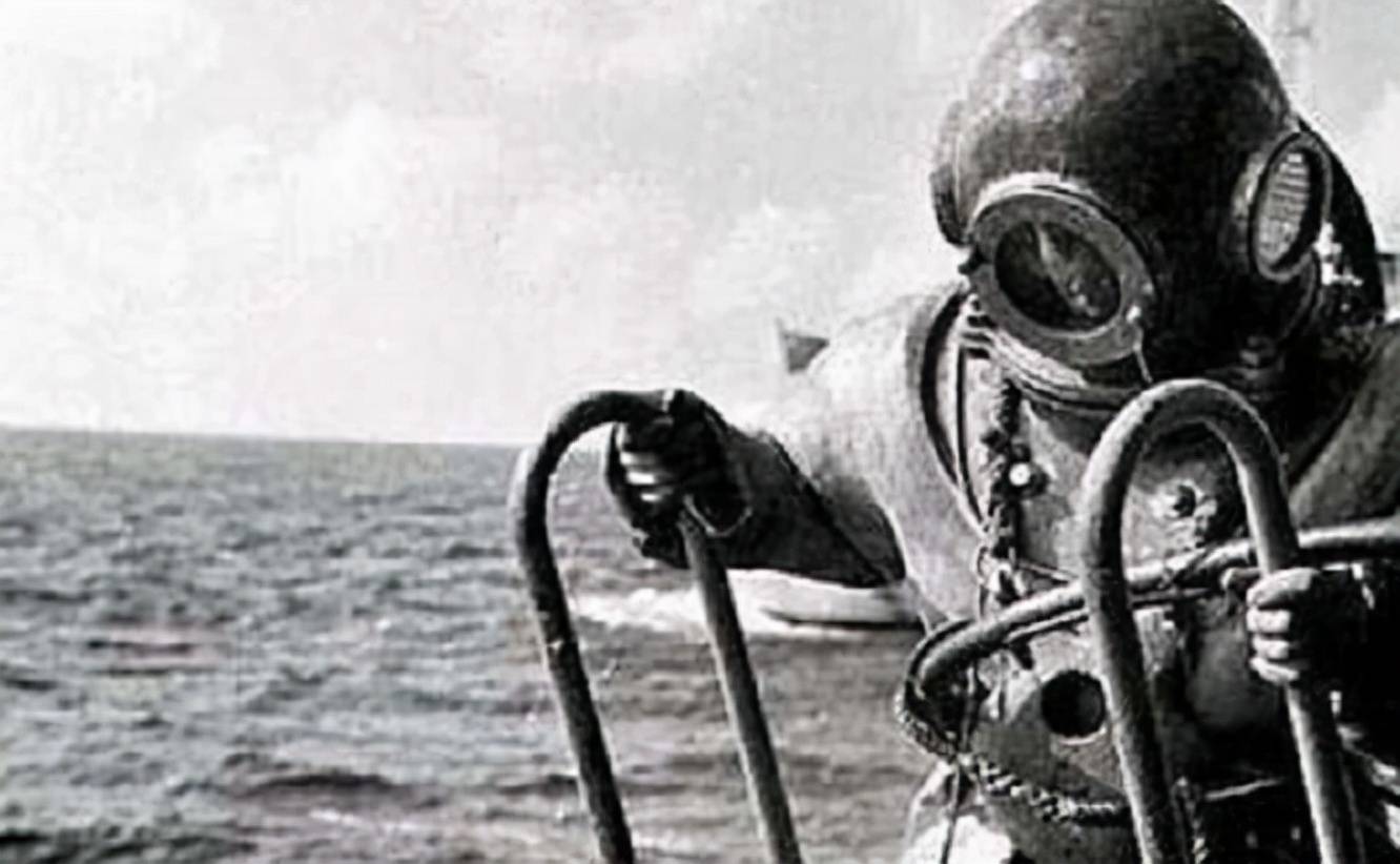 1945年日本阿波丸号被美军击沉多年后打捞却不见其中黄金