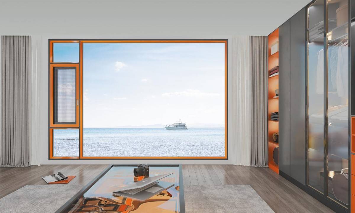 冠豪门窗领锐138系列断桥系统窗实力展现美观与舒适并存