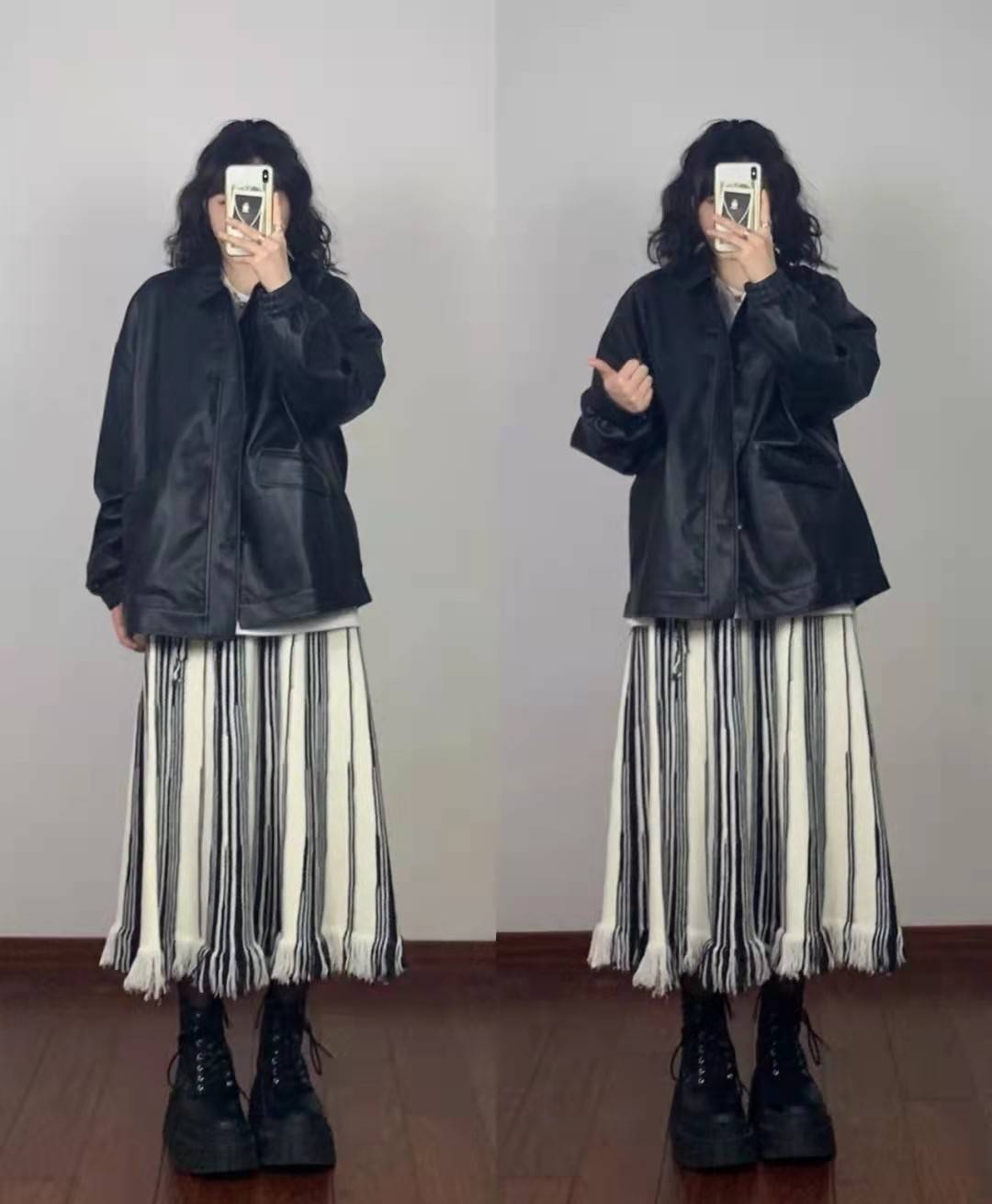 显得 冬季穿半身裙更惊艳，5种半身裙搭配方式，优雅且时髦