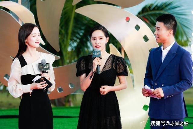 陈乔恩 海南岛电影节红毯，杨幂大秀美背，昆凌似黑天鹅，陈乔恩纱裙好仙