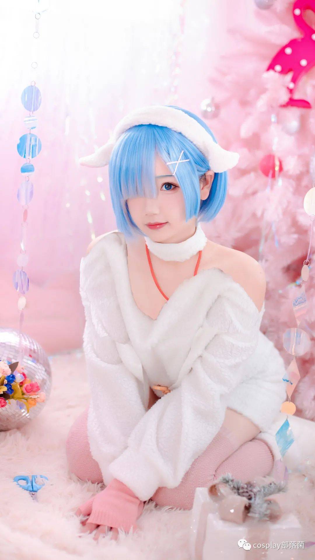 cos:蕾姆老婆cos正片@雪晴