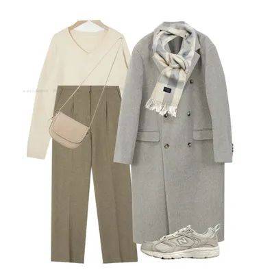 套路 入冬简约舒适穿搭，高级又温柔！
