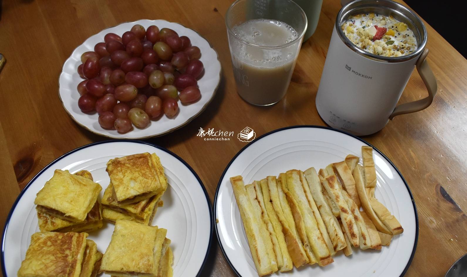 牛奶|两口子的极简早餐,不精致但营养美味,简单又方便,赶快试试吧