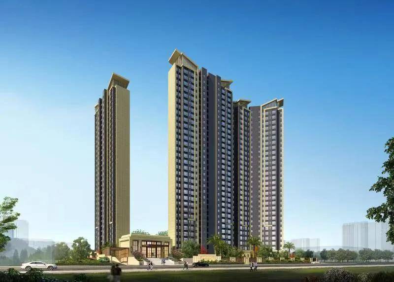 市场上非常稀缺的纯南向江景资源项目,整个小区采用一字楼板式排布,让