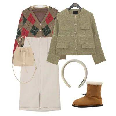 套路 入冬简约舒适穿搭，高级又温柔！