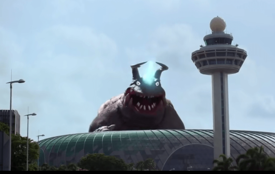 《奥特曼:新加坡的新力量》第2集,透明怪兽来袭,神兽苏醒