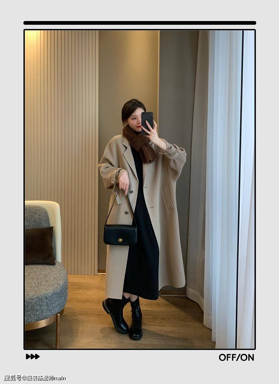 羊羔 黑色短靴有多百搭？借鉴这11套搭配示范，时髦洋气，轻松显高