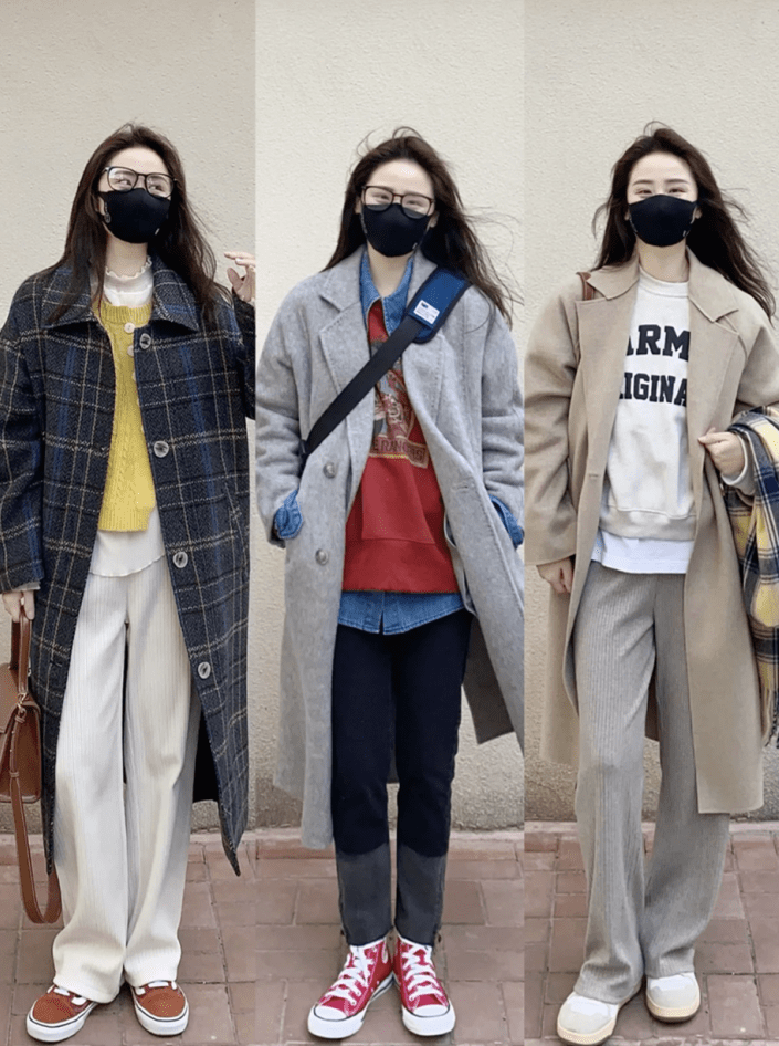 服装 这才是“大衣”的正确穿搭思路,跟素人博主学,轻松美出超模范