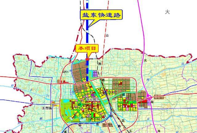 鹽城將建快速通道由204國道改擴建而來助東臺快速發展