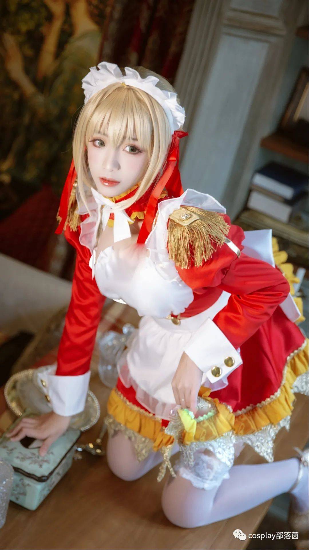 cos尼禄同人女仆cos正片流一