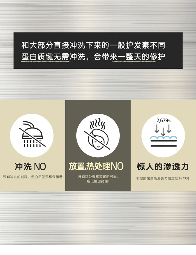 护发免洗蛋白质键护发素重磅来袭,一秒解决受损干燥毛发