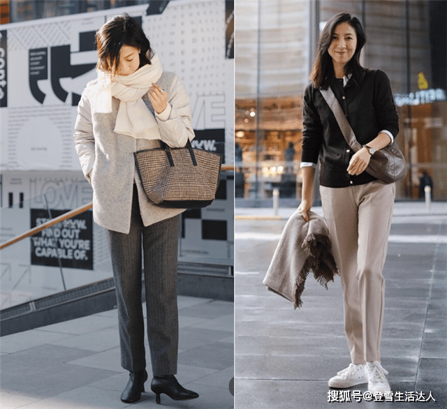 小个子 这可能是我见过最得体的40岁女人：不露腿不露踝，美得优雅又知性